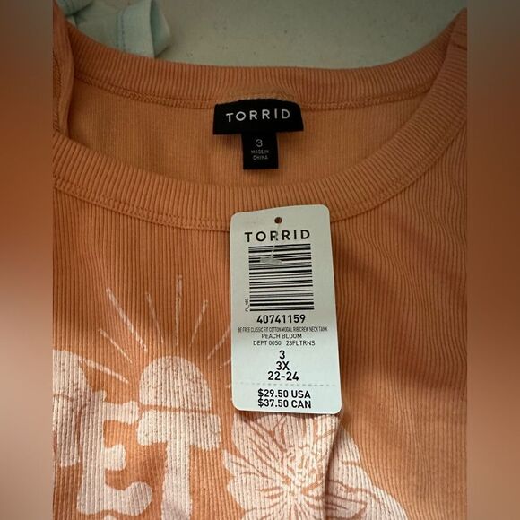 Torrid Be Free Fitted Cotton Modal Rib
Crew Neck Tank - Picture 4 of 5